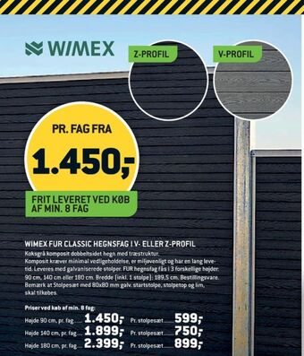 XL-BYG Wimex havehegn tilbud