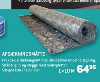 XL-BYG Ukendt afdækningsmåtte tilbud