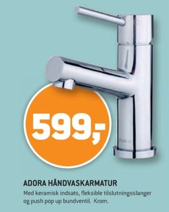 XL-BYG Adora håndvaskarmatur tilbud