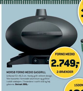 XL-BYG Morsø gasgrill tilbud