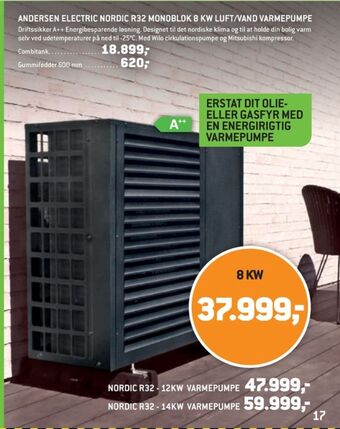 XL-BYG Andersen electric varmepumpe tilbud