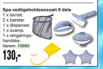 Harald Nyborg Spa vedligeholdesessæt 6 dele tilbud