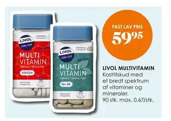 Matas Livol multivitamin tilbud