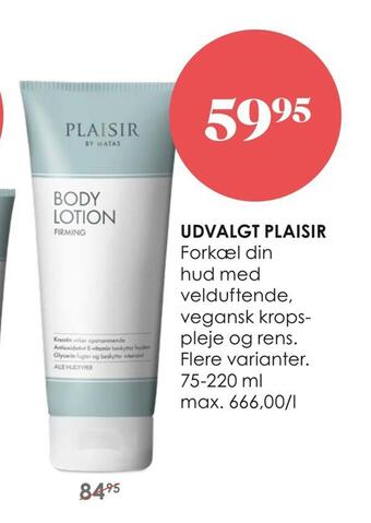 Matas Udvalgt plaisir tilbud