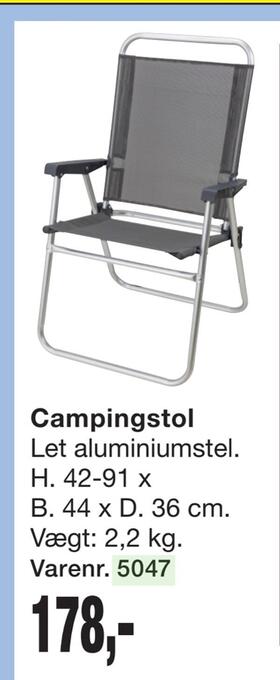 Harald Nyborg Campingstol tilbud