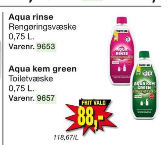 Harald Nyborg Aqua rinse tilbud
