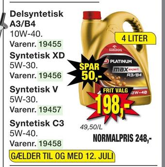 Harald Nyborg Motorolie maxexpert tilbud