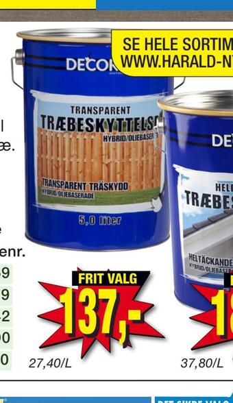 Harald Nyborg Træbeskyttelse 5 l tilbud