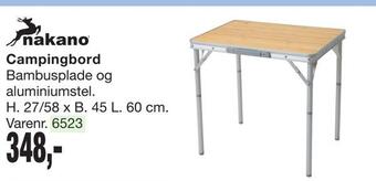 Harald Nyborg Campingbord tilbud