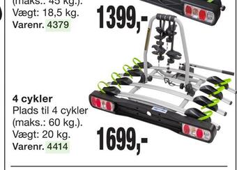 Harald Nyborg Cykelholder tilbud