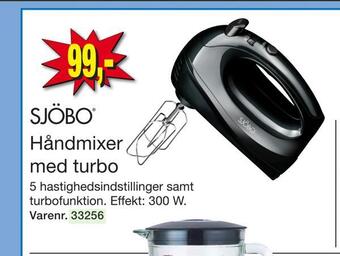 Harald Nyborg Håndmixer med turbo tilbud