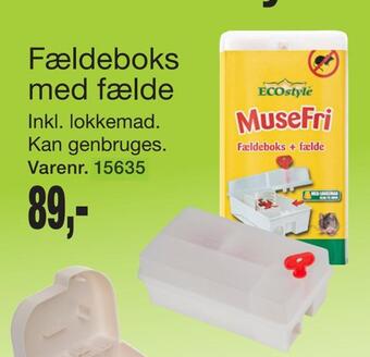 Harald Nyborg Fældeboks med fælde tilbud