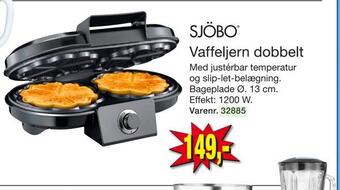 Harald Nyborg Vaffeljern dobbelt tilbud