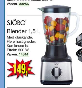 Harald Nyborg Blender 1,5 l tilbud