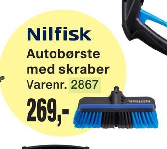 Harald Nyborg Autobørste med skraber tilbud