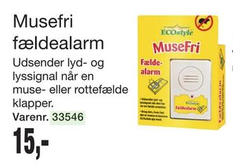 Harald Nyborg Musefri fældealarm tilbud