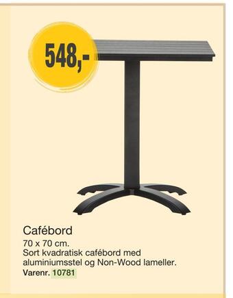 Harald Nyborg Cafébord tilbud