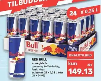 Kaufland DE RED BULL energidrik tilbud