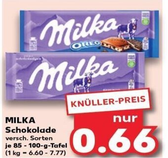 Kaufland MILKA Schokolade tilbud