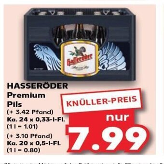 Kaufland HASSERÖDER Premium Pils tilbud