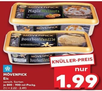 Kaufland MÖVENPICK Eis tilbud