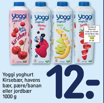 REMA 1000 Yoggi yoghurt tilbud