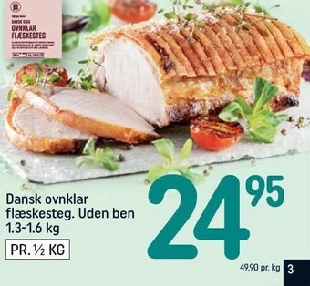 REMA 1000 Dansk ovnklar flæskesteg tilbud