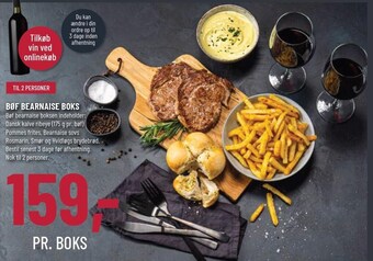 Bøf bearnaise boks