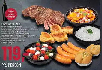 Luksus grillmenu