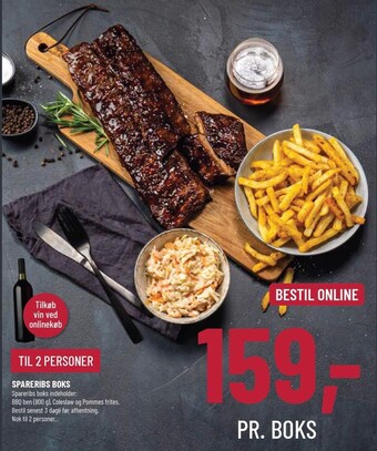 Løvbjerg Spareribs boks tilbud