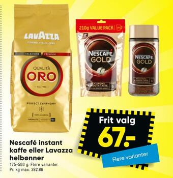 Bilka Gold instant kaffe tilbud