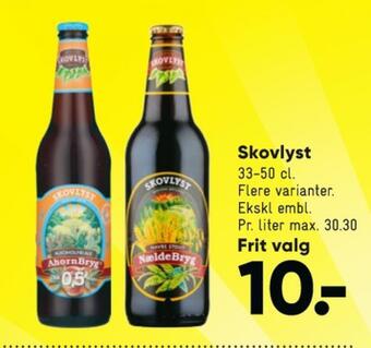 Bilka Ahornbryg specialøl tilbud