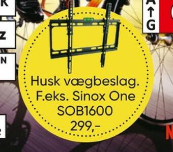 Bilka Sinox tv-ophæng tilbud