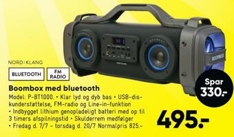 Bilka Nord klang radio tilbud