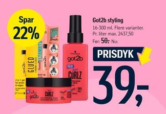 Føtex Got2b styling tilbud