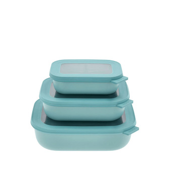 Kop & Kande Mepal cirqula skålesæt med låg nordic green tilbud