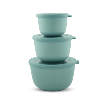 Kop & Kande Mepal cirqula skålesæt med låg høj nordic green tilbud