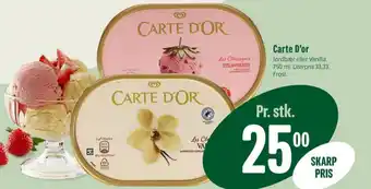 Min Købmand Carte d'or is tilbud