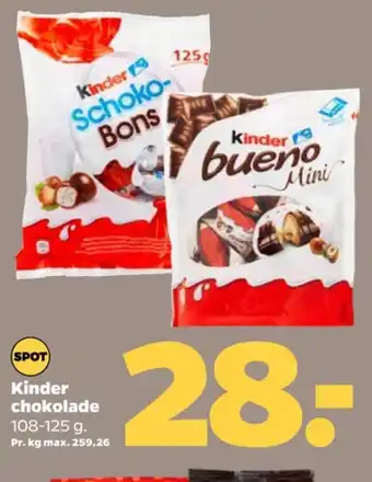 Bueno mini chokolade