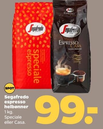 Netto Speciale espresso kaffebønner tilbud
