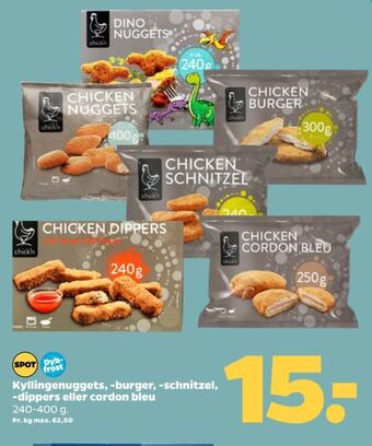 Netto Chickn kyllingeschnitzler tilbud