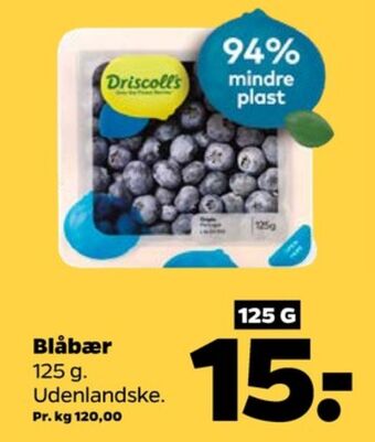 Netto Driscolls blåbær tilbud