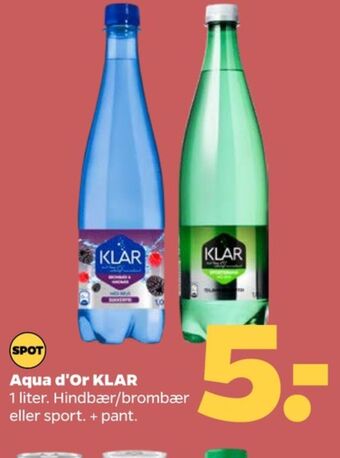 Netto Klar mineralvand tilbud
