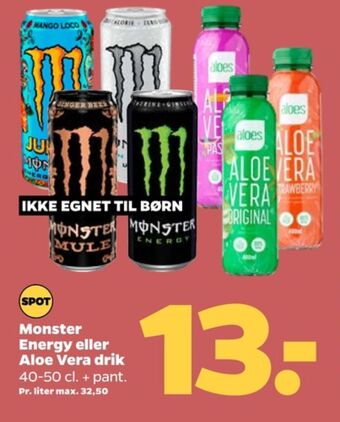 Netto Mango loco juiced energidrik tilbud