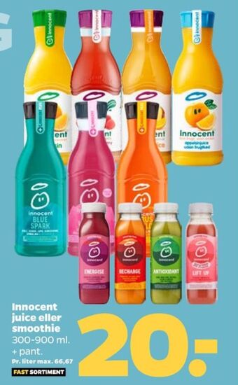 Netto Innocent appelsinjuice tilbud
