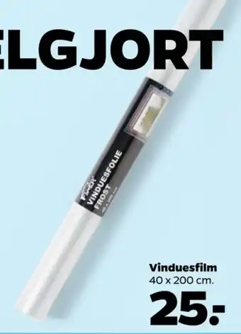 Netto Fixer vinduesfolie tilbud