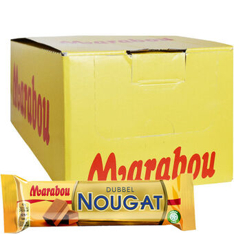 Motatos Marabou | 42-pak marabou dubbel nougat 43g | slik & snacks > chokolade tilbud