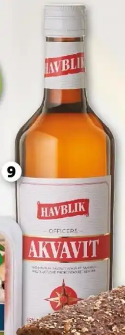 Lidl Havblik Akvavit 70c tilbud
