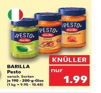 Kaufland BARILLA Pesto tilbud