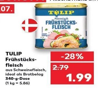 Kaufland TULIP Frühstücks-fleisch tilbud